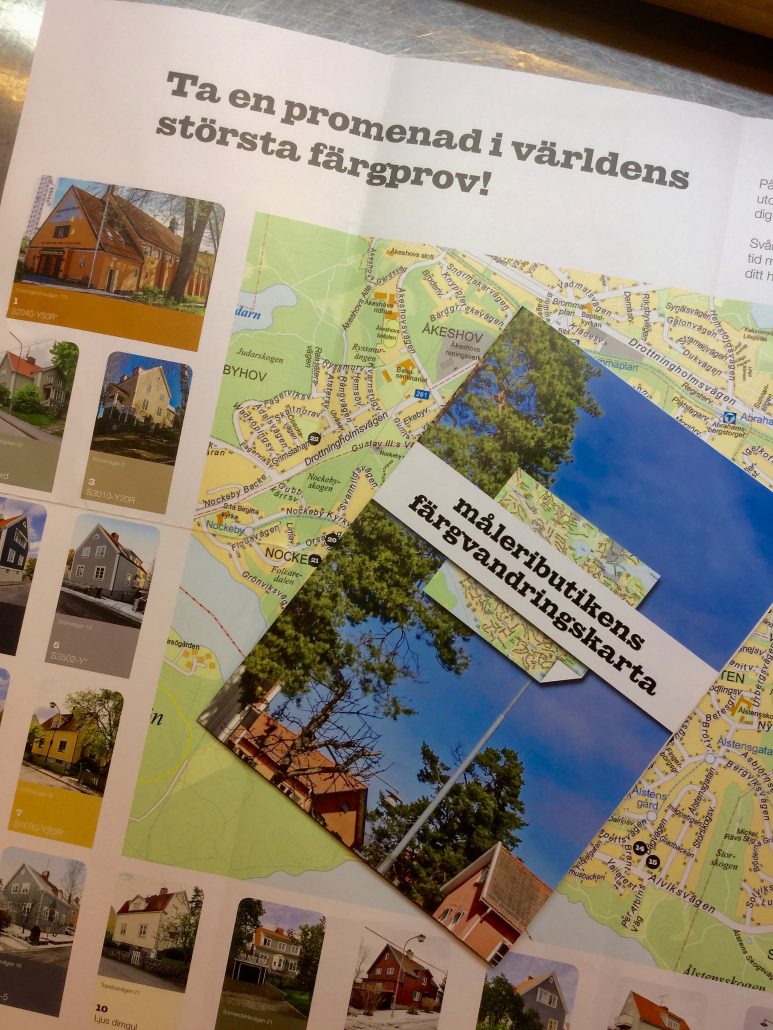 Färgvandringskartan