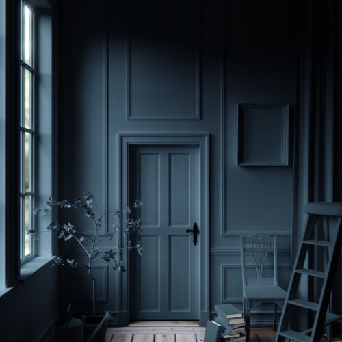 Blå Velour - Bild 2
