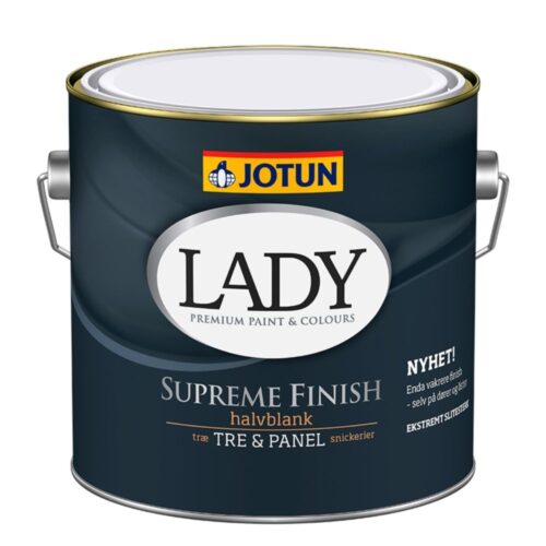 lady supreme finish halvblank