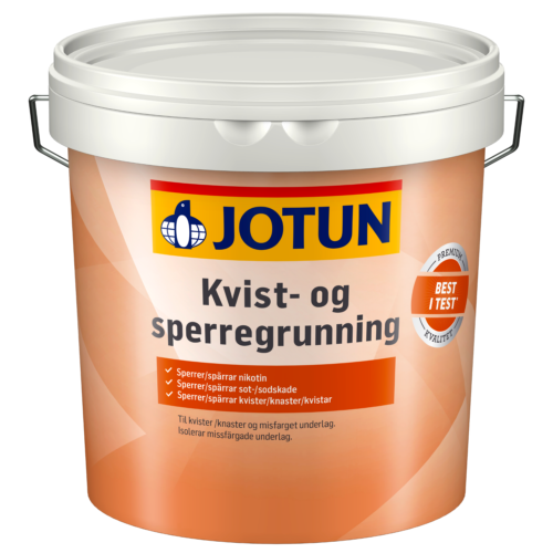 kvist- och spärrgrundning